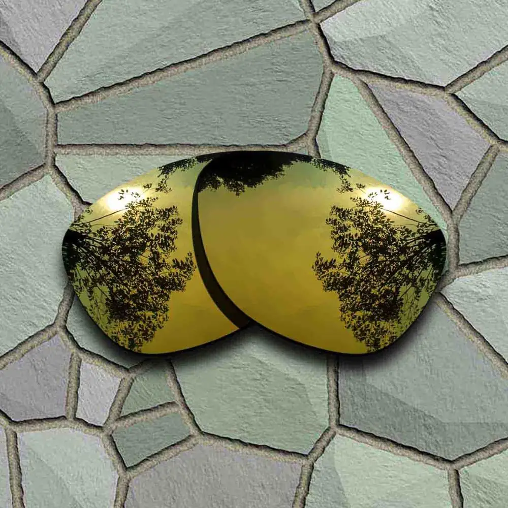 Yellow Golden Солнцезащитные очки поляризованные Сменные линзы для Oakley Frogskins-сорта - Цвет линз: Yellow Golden