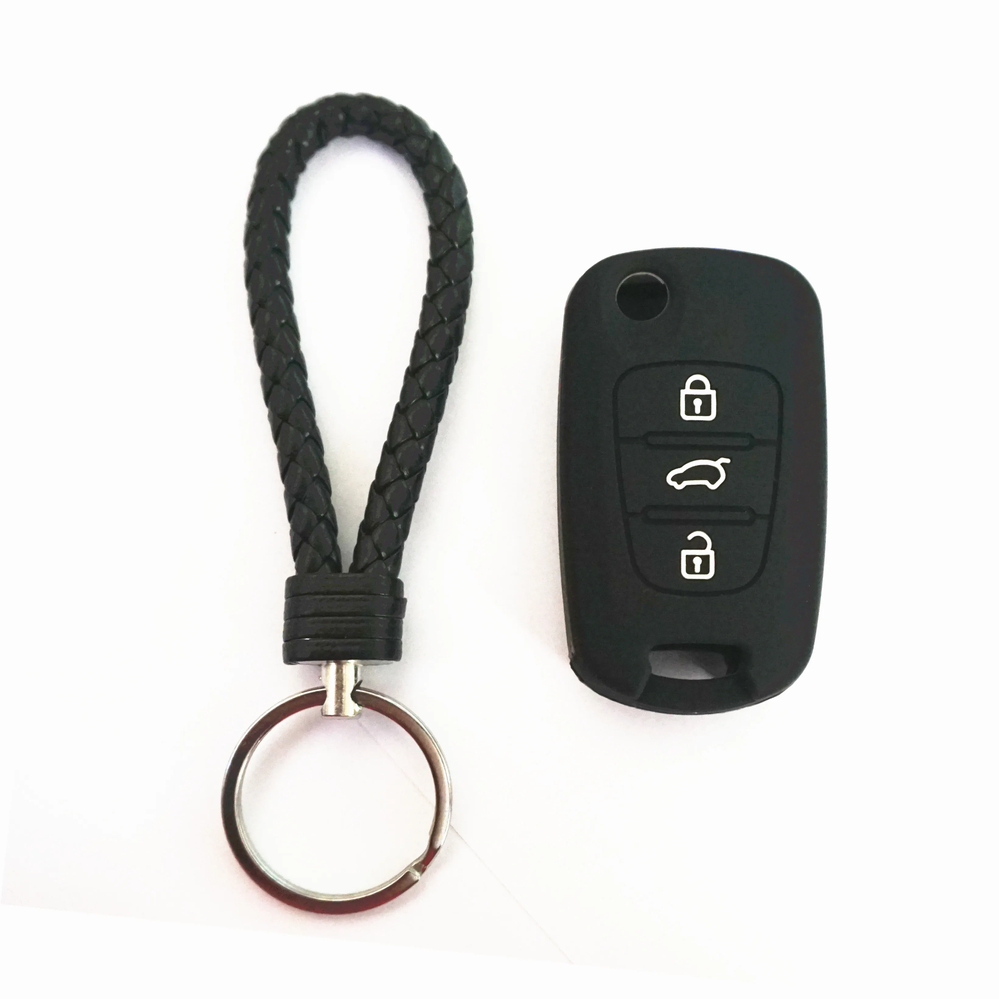 Чехол для ключей с 3 кнопками Hyundai ix35 iX45 iX25 Sonata Verna Elantra Accent Veracruz Azera Santa Fe |