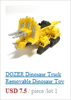 Для Dinotrux динозавр грузовик съемный динозавр игрушечный автомобиль Mini модели Новые детские подарки игрушки модели динозваров мини-игрушки для детей