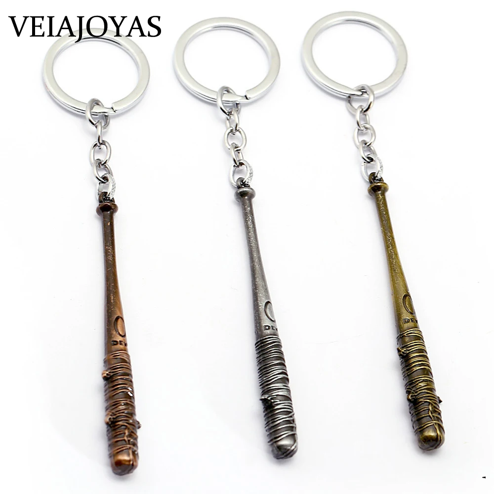 Брелоки Ходячие мертвецы брелок из сплава с оружием летучая мышь мужской женский