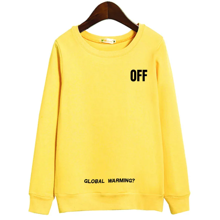 

Kpop new arrival girl's generation taeyeon same global warming printing o neck thin sweatshirt unisex loose pullover hoodies