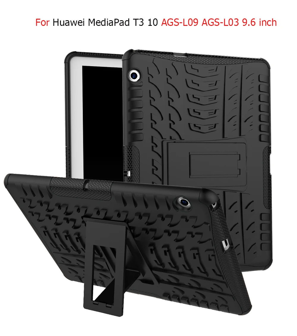 Жесткий чехол Dazzle Heavy Duty Impact Hybrid Armor Kick stand для Huawei MediaPad T3 10 AGS-L09 AGS-L03 9 6 дюймов |