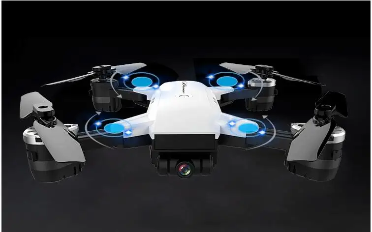 1 шт. JD-20 JD20 wifi FPV Дрон с HD широкоугольной камерой Режим высокой фиксации складной рычаг RC Квадрокоптер RTF селфи Дрон