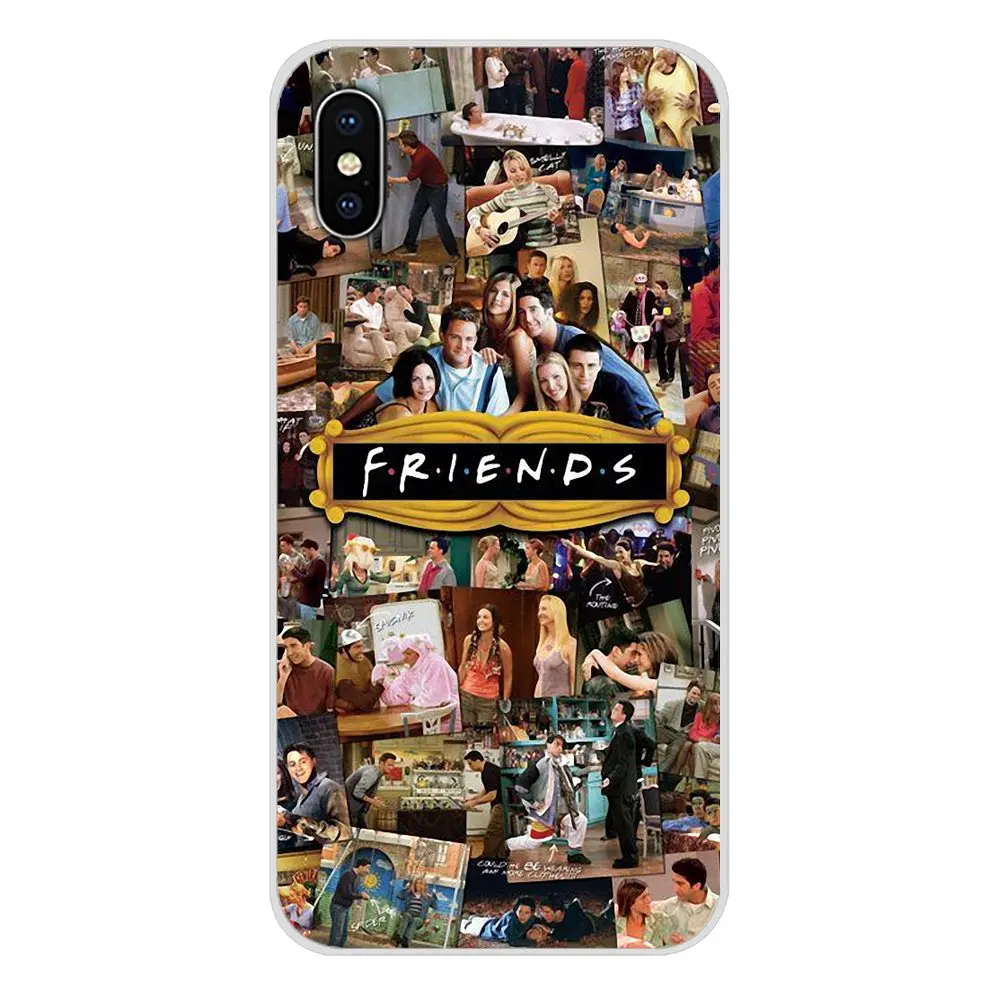 For Xiaomi Redmi Note 6A MI8 Pro S2 A2 Lite Se MIx Max 2 3 Oneplus 6T Friends tv show poster Transparent Soft Shell Covers | Мобильные