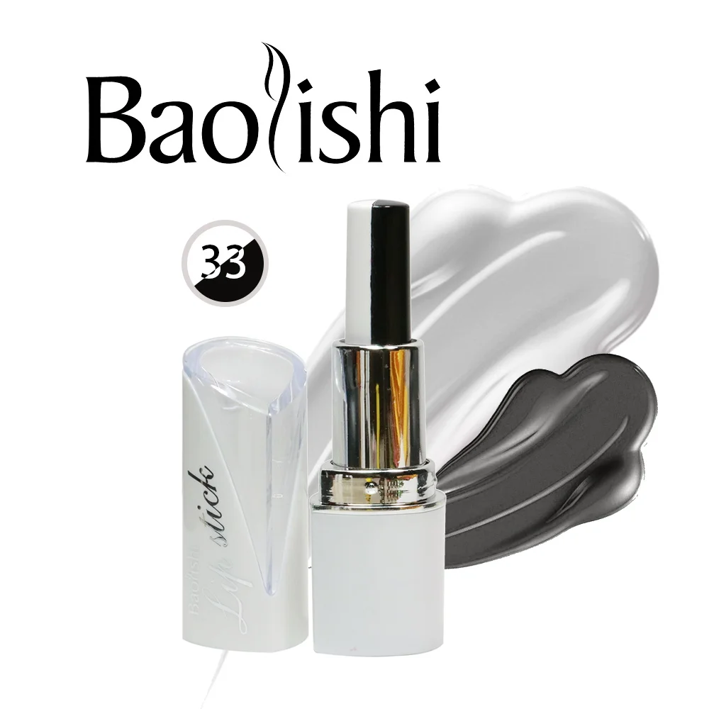3 Baolihi mix, два цвета, матовая помада, стойкий бальзам для губ, черный цвет, телесный оттенок, блеск для губ, красота, городской бренд, макияж, косметика - Цвет: 3