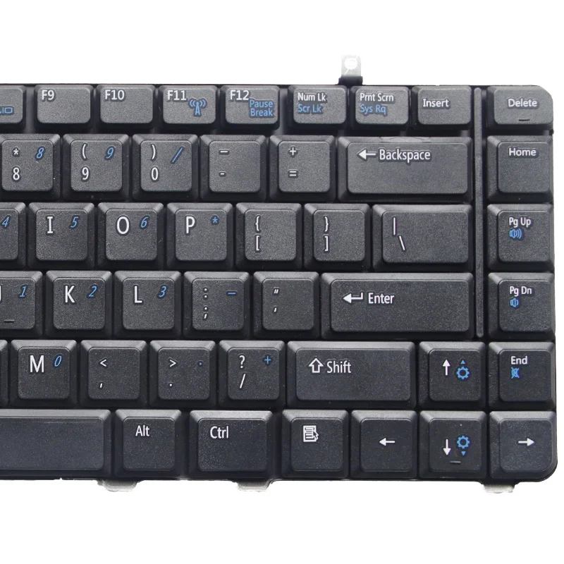 Новая черная клавиатура YALUZU для ноутбука Dell Vostro A840 A860 1088 1014 1015 PP37L PP38L R811H 0R811H |
