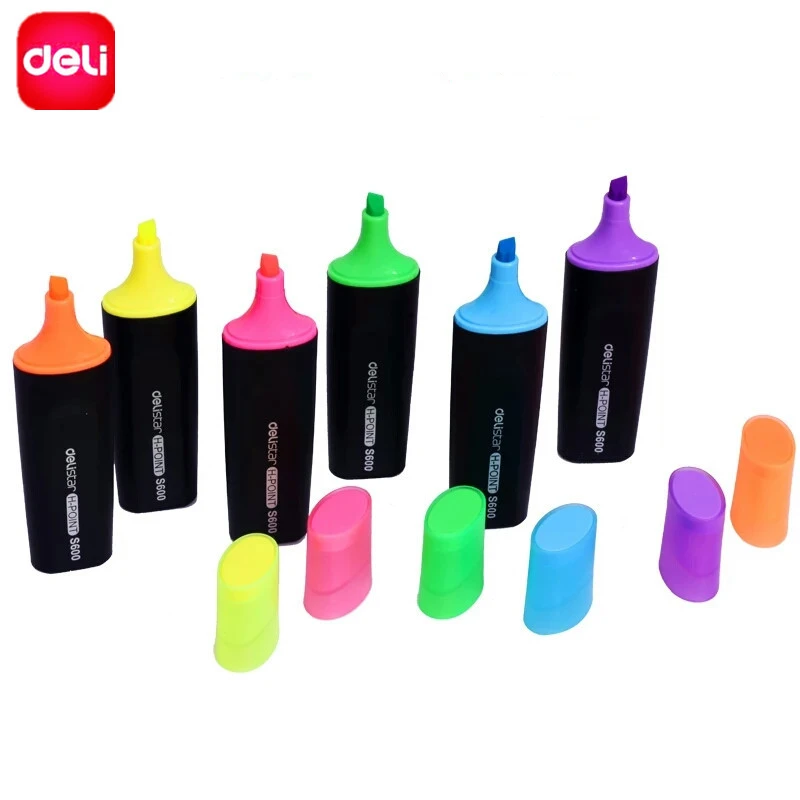 Балык 6 шт набор S600 читая Водонепроницаемый рисунок пером искусство маркеры Pen не