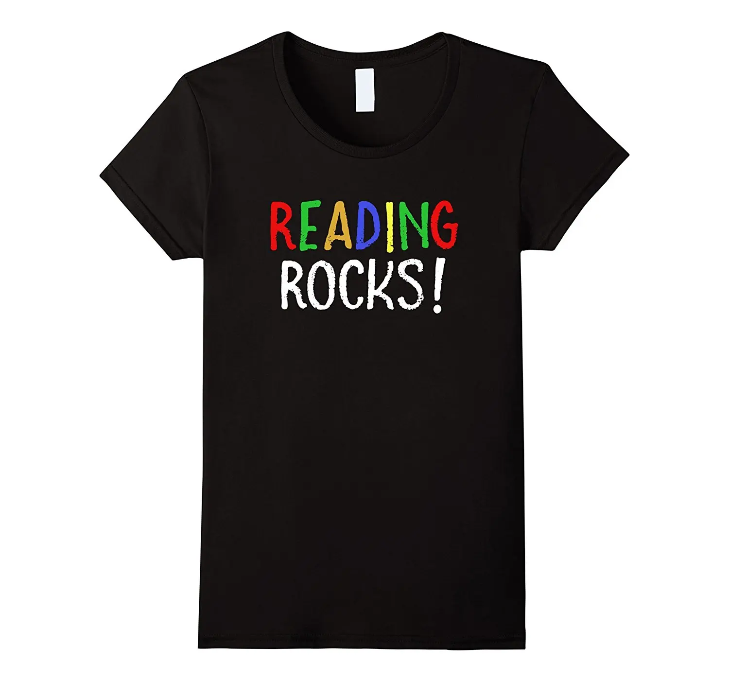 Скалы для чтения! Женская футболка с коротким рукавом рукавом|rock fashion|top shirtfashion t