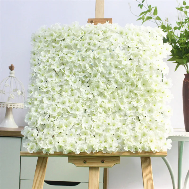 50*50 см DIY свадебный Сакура Вишня Моделирование цветок реквизит в виде стены стиль