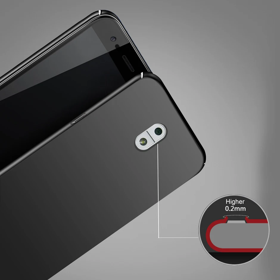 Роскошный Жесткий пластиковый Чехол из поликарбоната для NOKIA 3 5 0 &quot матовая