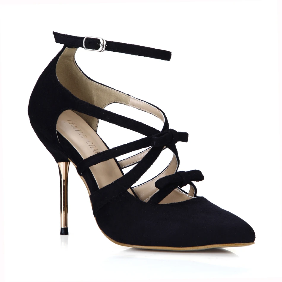 CHMILE чау Мэри Джейн пикантные туфли на выход женские ботильоны туфли-лодочки с