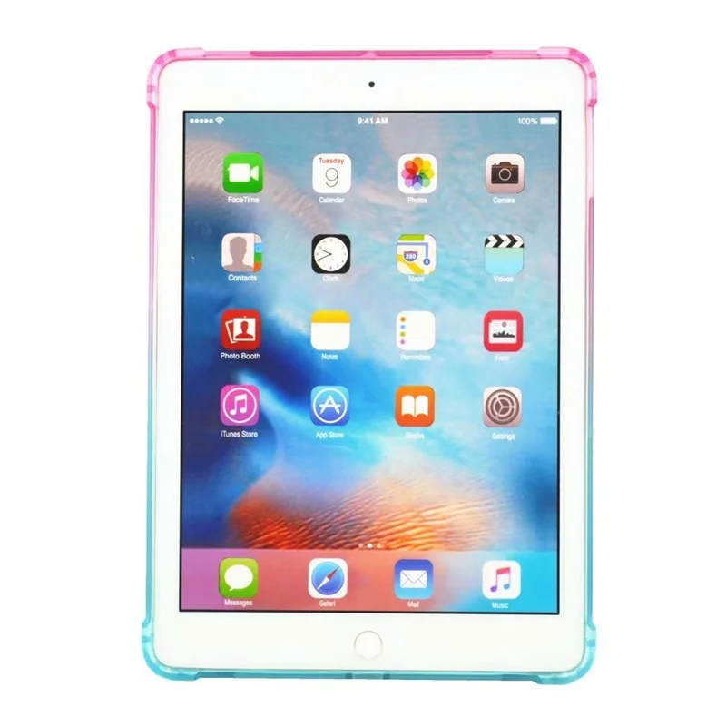 Чехол для iPad Pro 10 5 2017/iPad Air 2019 чехол градиентный прозрачный мягкий планшетов