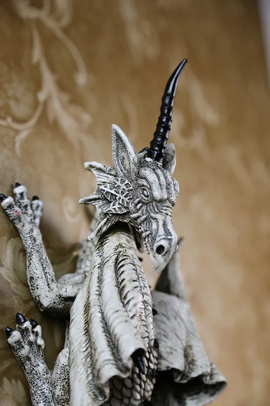 Популярная креативная Статуэтка динозавра имитация смолы настенные подвесные