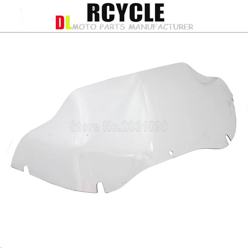 Мотоцикл прозрачный ПВХ 9 &quotЛобовое стекло ветровое для Harley Touring Road Glide FLTR 1998-2013 |