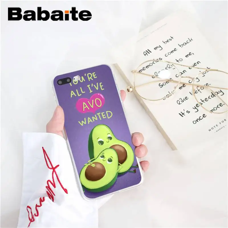 A15 Babaite чехол с принтом авокадо мягкий чехол для телефона для iPhone 8 7 6 6S Plus 5 5S SE XR X XS MAX 10 11 11pro 11promax Coque Shell - Цвет: A15