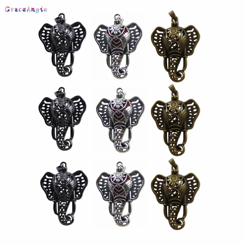 GraceAngie 3 шт. полый узор DIY ювелирные изделия ожерелье эфирное масло ароматерапия
