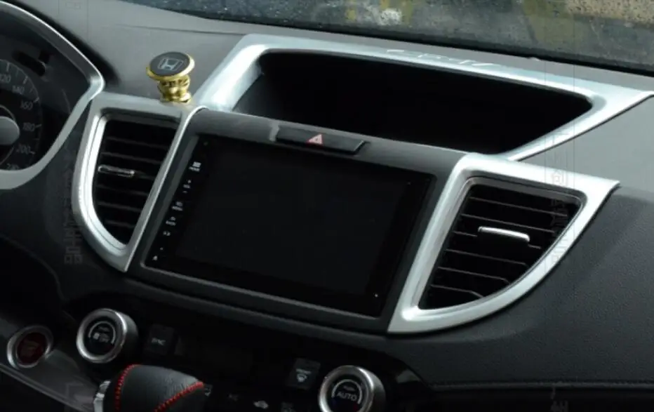 20шт. Комплект аксессуаров для интерьера панели приборов, обивки дверей, подстаканников и подлокотника воздушного кондиционера для Honda CRV CR-V 2015 2016.