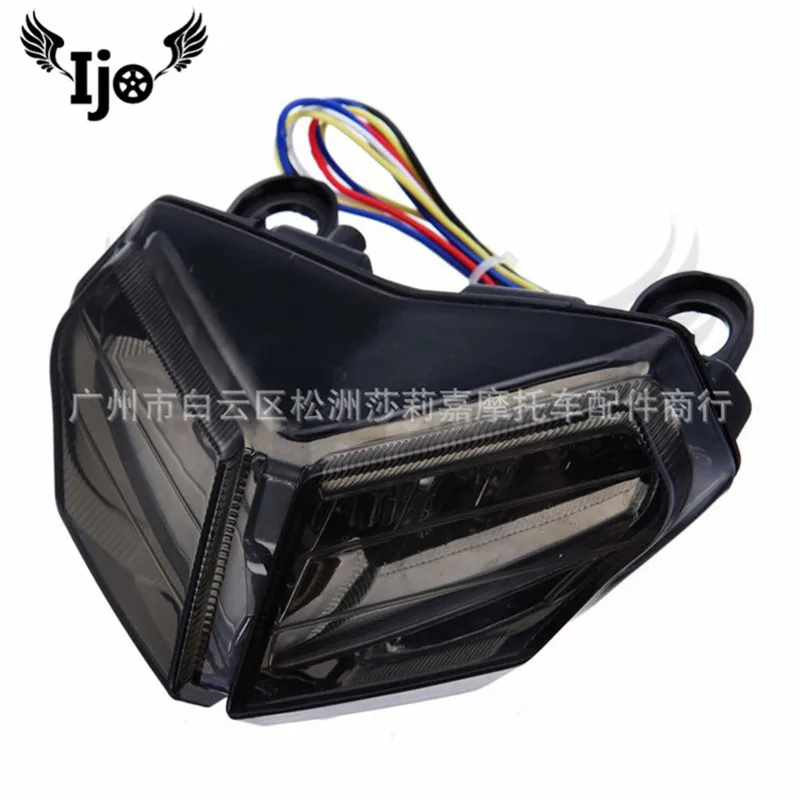 Motorcycle refitted 12v high quality led taillight brake light signal lamp 2008 - 10 year for Du Kadi 84 |