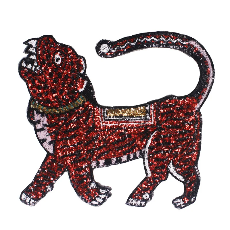 1 шт. классические нашивки с изображением животных волка одежда вышивка