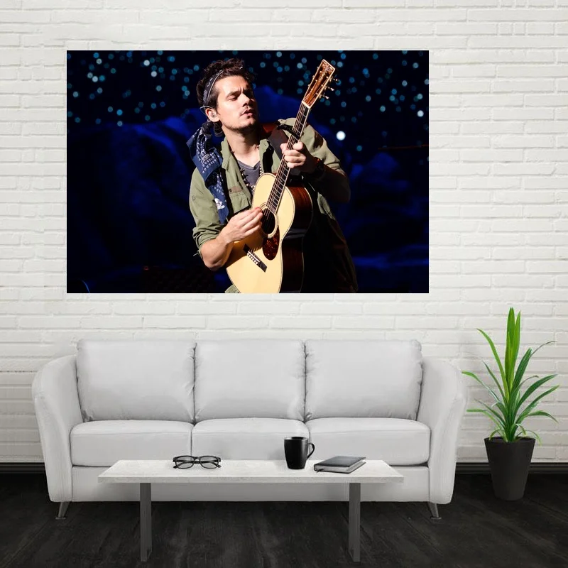Художественный шелковый постер John Mayer с музыкой и звездами принты для домашнего