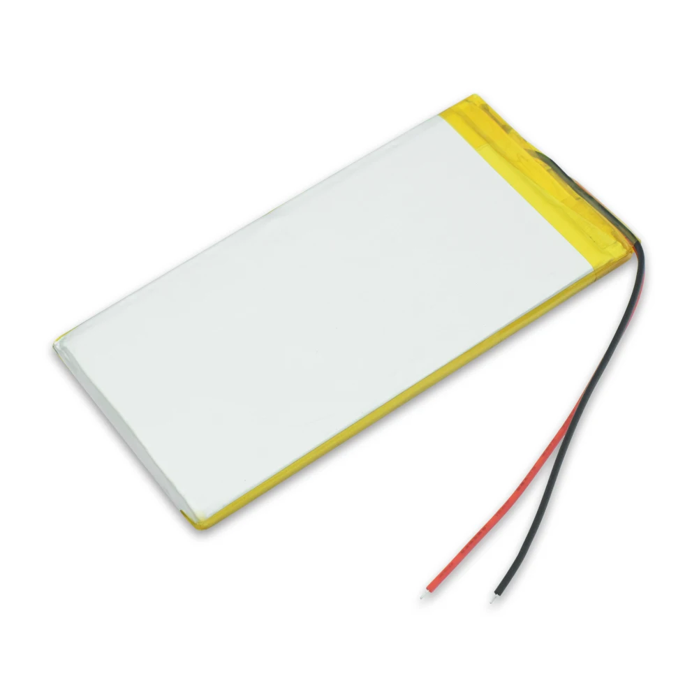 1/2/4 шт 3 7 V 4000mAh литий полимерный аккумулятор Батарея 3766125 DVD планшет gps