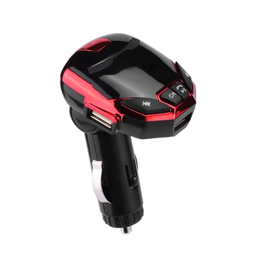 Автомобильный Стильный беспроводной Bluetooth LCD FM передатчик модулятор USB