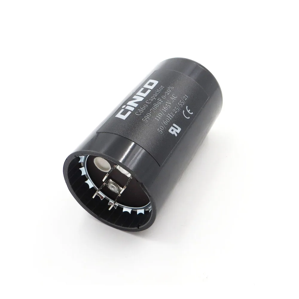 590 708 мкФ 110 V 125 165 CD60 мотор пусковые конденсаторы запуск двигателя ing mfd uf mf