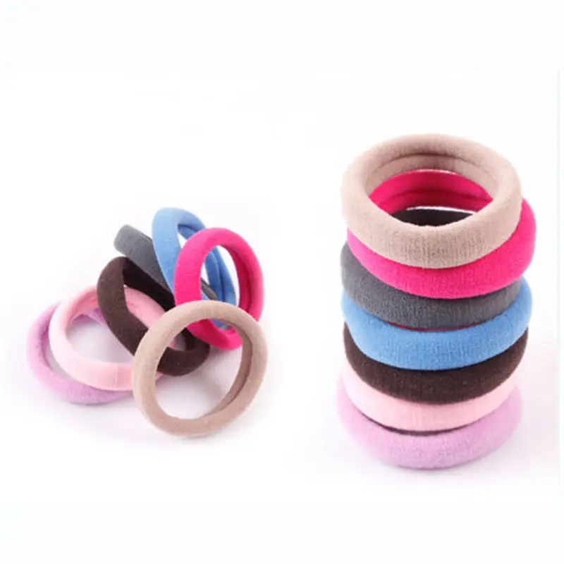 300pcs/lot Candy Color Hair Holders High Quality Rubber Bands Elastics Girls Accessories Women Rope |