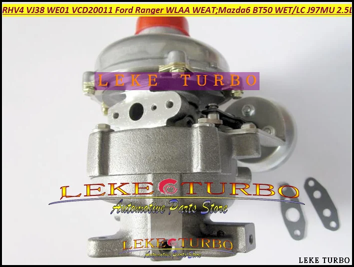 Турбокомпрессор Turbo RHV4 VJ38 WE01 WE01F VCD20011 для FORD Ranger WLAA WEAT MAZDA 6 2006 BT50 BT 50 WET WLC J97MU л кВт|turbo