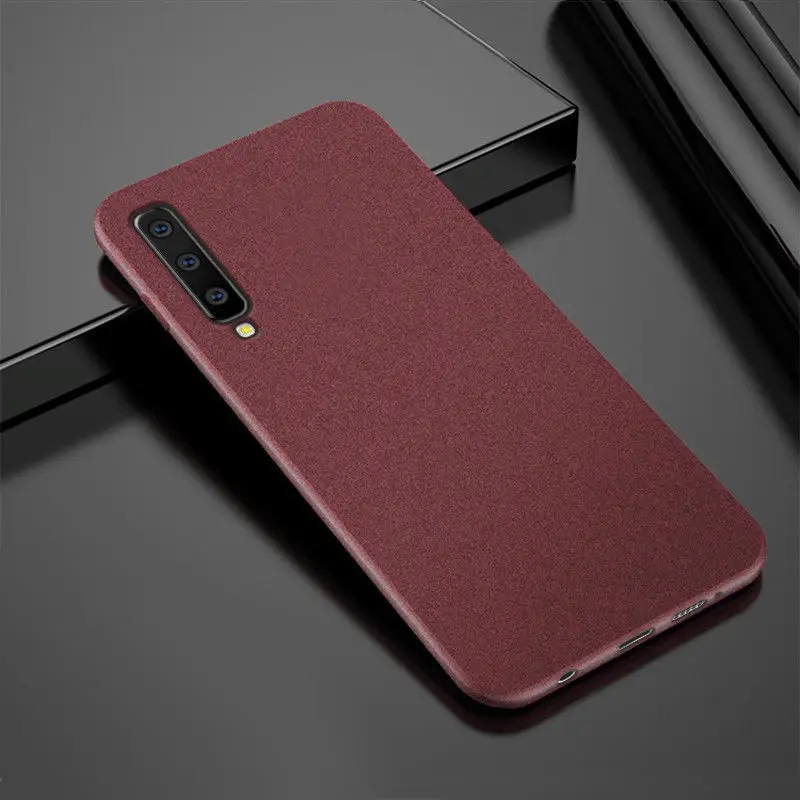 Wine Red Роскошные Песчаник матовый мягкий чехол для huawei P30 Lite P20 Pro P Smart Коврики 30 20 10 Pro Y9 Y7 Y6 Honor 10 Lite 10i 8X - Цвет: Wine Red