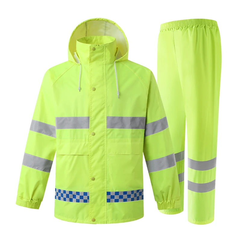 Rain Pants Work Wear Men With Reflective Stripes