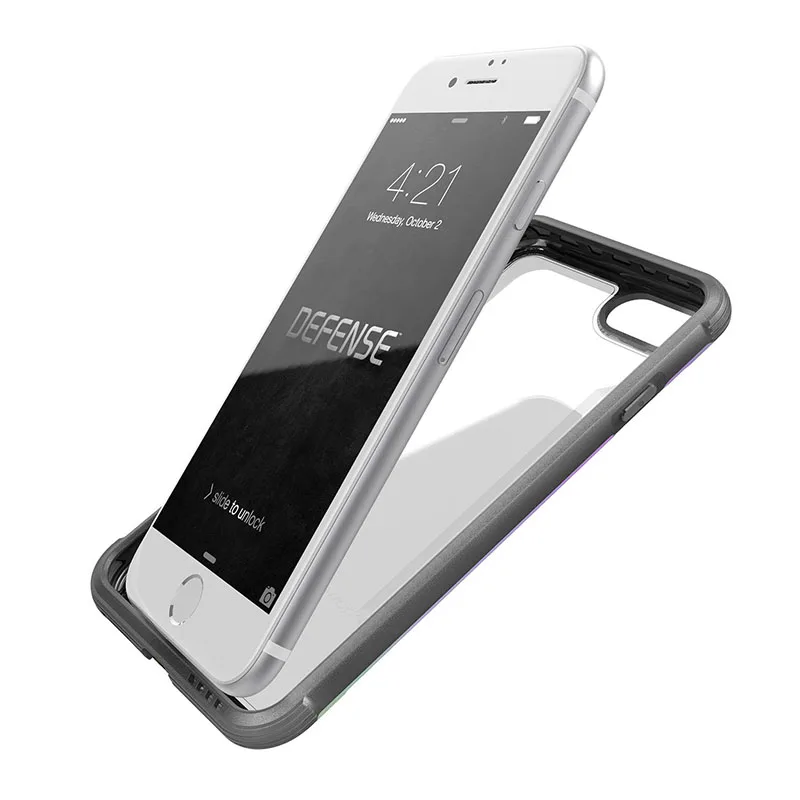 X-Doria Defense Shield чехол для телефона для iPhone 7 8 Plus военный класс падение протестированный анодированный алюминиевый чехол для iPhone 7 8