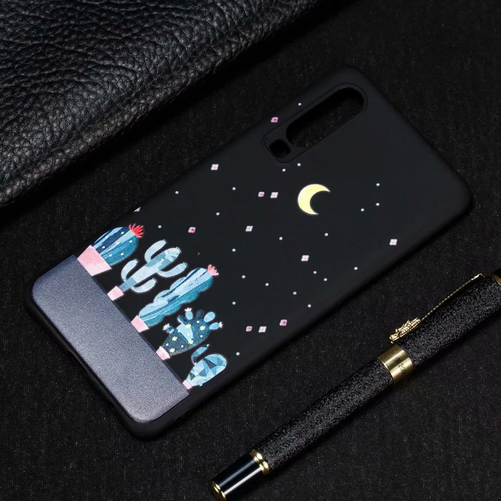 Colorful Planet Pattern TPU Case For Huawei P20 Lite P30 Mate 20 Pro P9 2017 Nova 3i 4 Cover Honor 10 8A 8C |