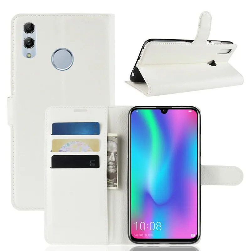 Для Huawei Honor 10 Lite HRY LX2 Чехол бумажник для телефона P Smart 2019 Plus + кожаный чехол