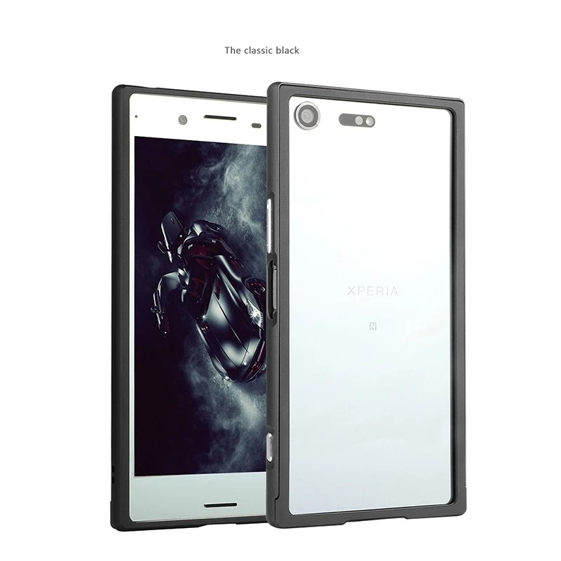 Металлический чехол для sony Xperia XZ Премиум бампер противоударный алюминиевый каркас ультра тонкий чехол для sony XZ Премиум чехол