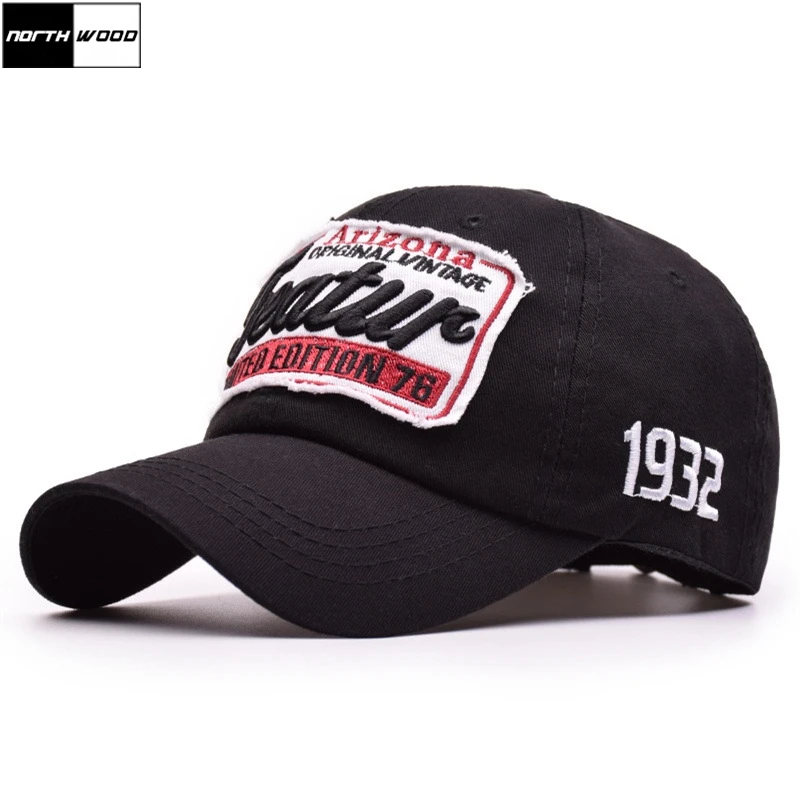 [NORTHWOOD] 2019 хлопковая бейсбольная Кепка Gorras женская и мужская с 3D вышивкой в стиле