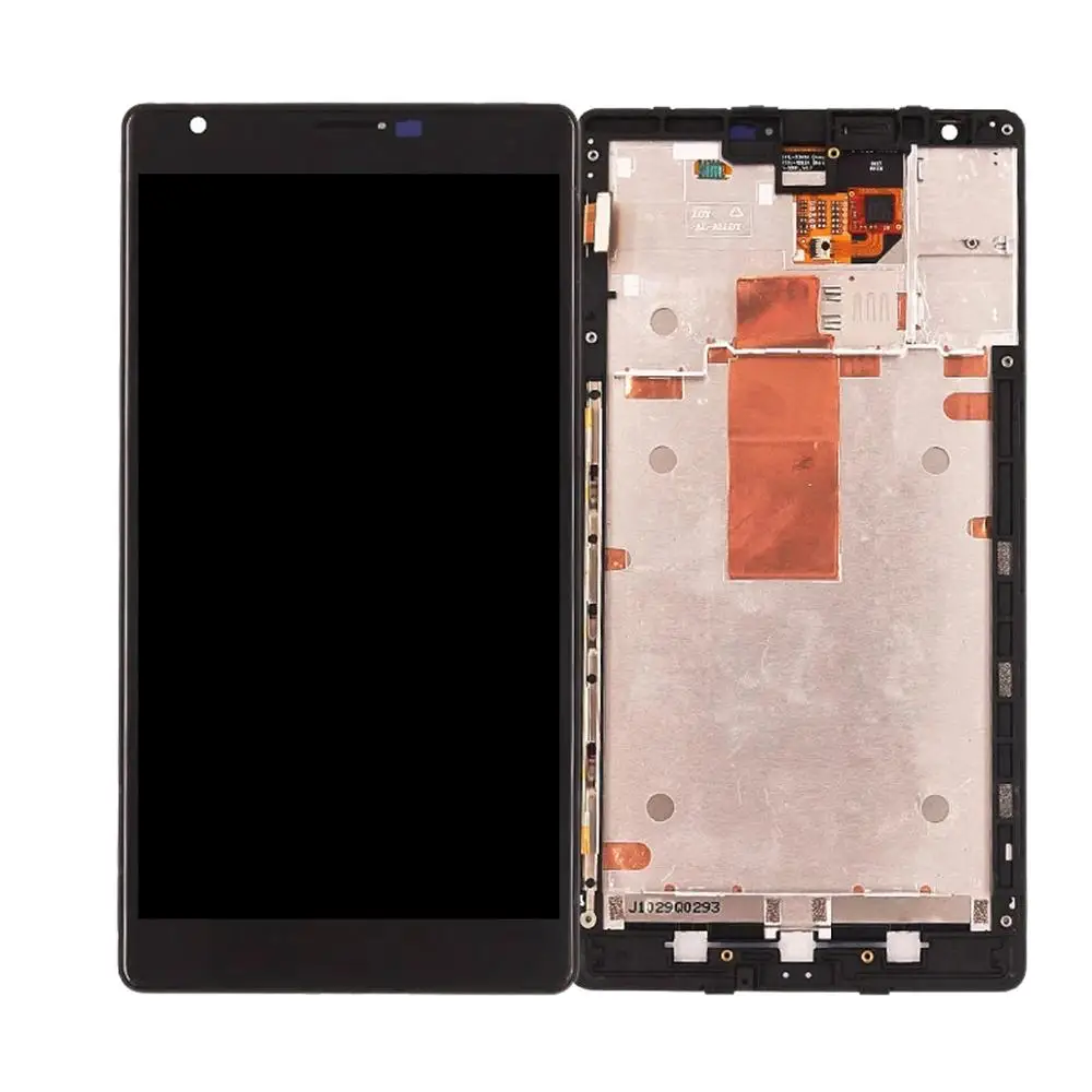 6 0 '񟥠 ЖК чехол с подставкой и отделениями для карт Nokia Lumia 1520 дисплей сенсорный