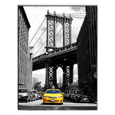 Modern City Building Car Landscape Canvas Paintings Nordic Poster and Print Wall Art Pictures for Living Room Home Office Decor | Дом и сад
