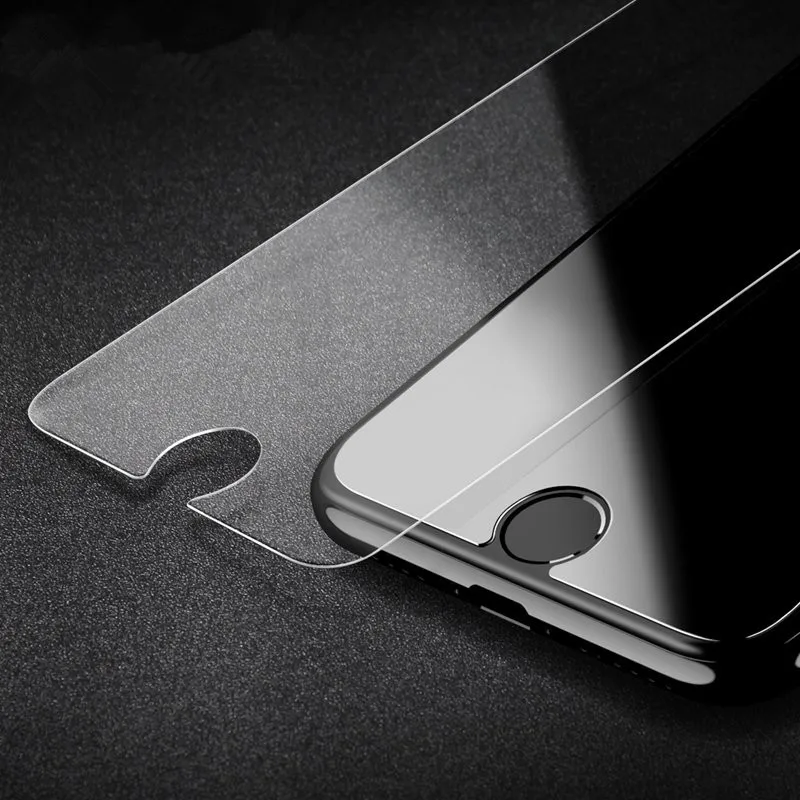 Закаленное Стекло 2.5D для iphone 8 Plus x Толщина 0.1 мм 9 H Премиум Экран протектор iPhone 7 6S 5