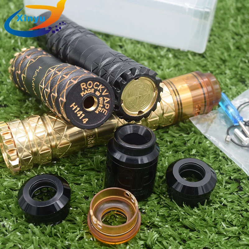 HAMMERHAND mod QP KALI RDA Fatality kit 18650 батарея 25 мм латунный механический испаритель Tower Mech Mod