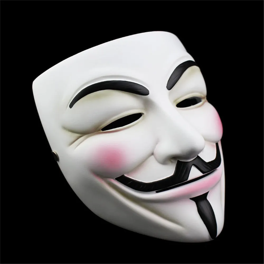 Практичные приколы маски для взрослых Хэллоуина V Vendetta вечерние маска