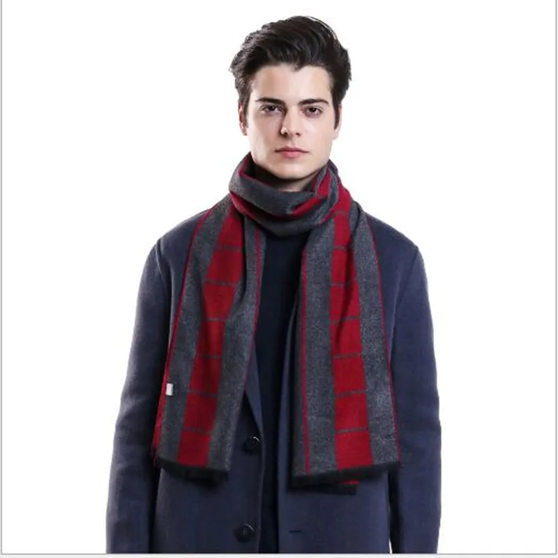 Newest Fashion Design Casual Autumn And Winter Men's Scarves Versatile Simple Scarf WaHigh Quality Warmthrm |