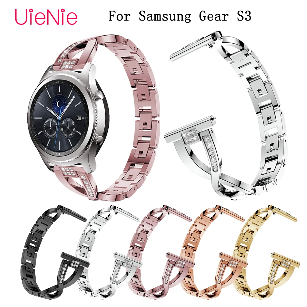 22 мм ремешок для часов Samsung Gear S3 Frontier Classic band Replacemet Новый Galaxy watch 46 gear s3|Ремешки