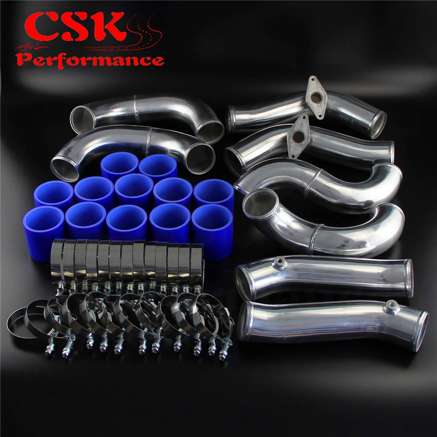 Гоночный турбо интеркулер трубопроводов комплект Подходит для Nissan GT-R R35 VR38DET VR38