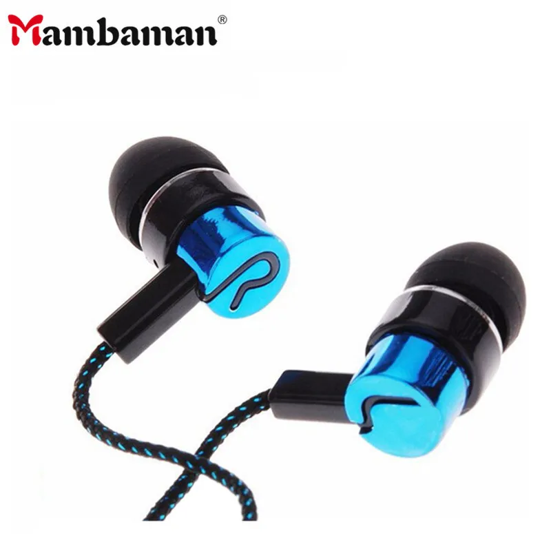 Mambaman LR наушники для телефона MP3 mp4 шумоизоляция стерео Спорт в ухо вкладыши