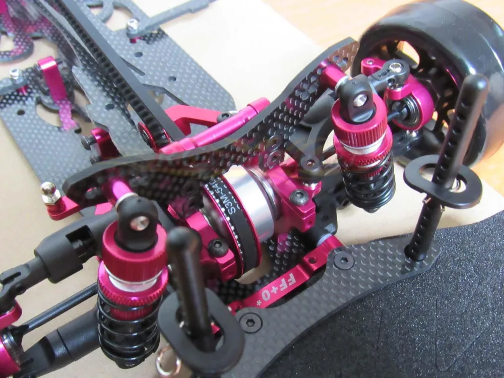 1/10 сплав и углерод SAKURA D4 AWD EP Drift гоночный автомобиль рама кузова Комплект# KIT-D4AWD