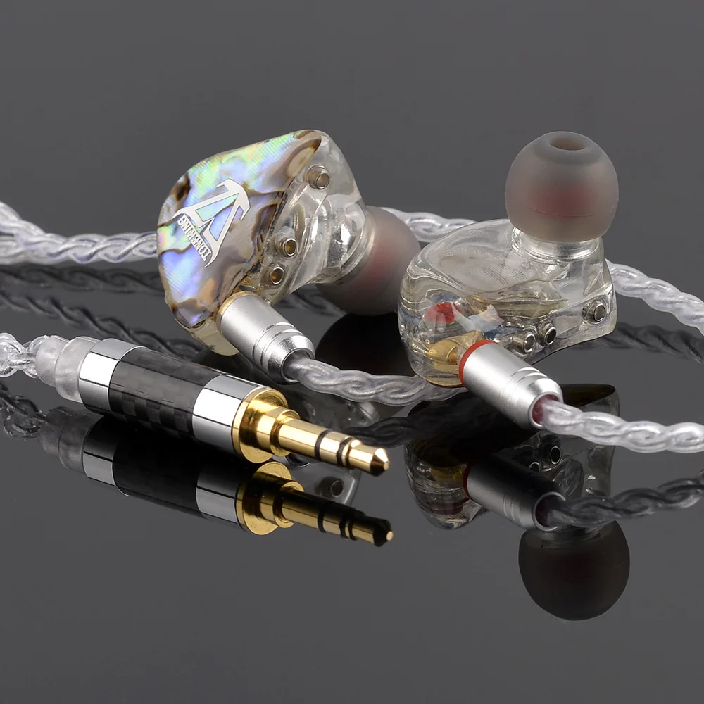 Toneking BL1 14 мм плоский мембранный плоский на заказ стерео MP3 Hifi музыкальный монитор DJ Studio Наушники-вкладыши w/MMCX кабель