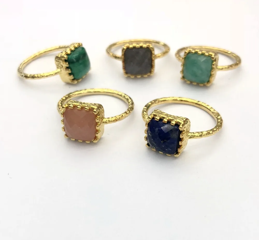 Стоит купить! Кольцо с лазуритом солнцем амазонитом лабрадоритом малахатным