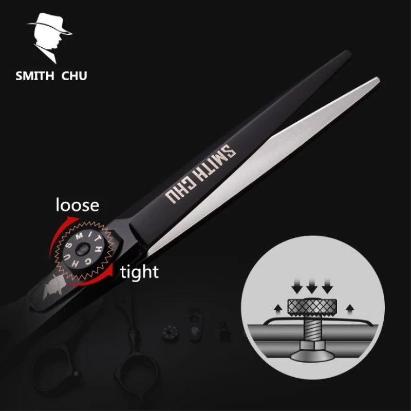 Высококачественные ножницы для стрижки Smith Chu 440C 6 дюймов профессиональные