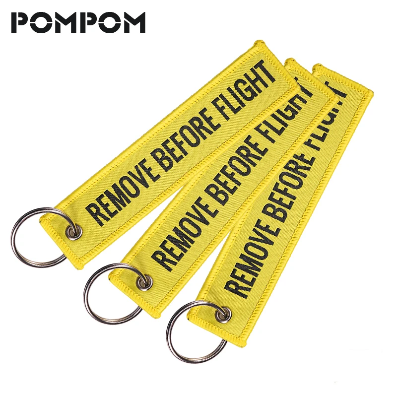 3 шт./лот брелок для ключей с надписью Remove Before Flight|Брелоки| |